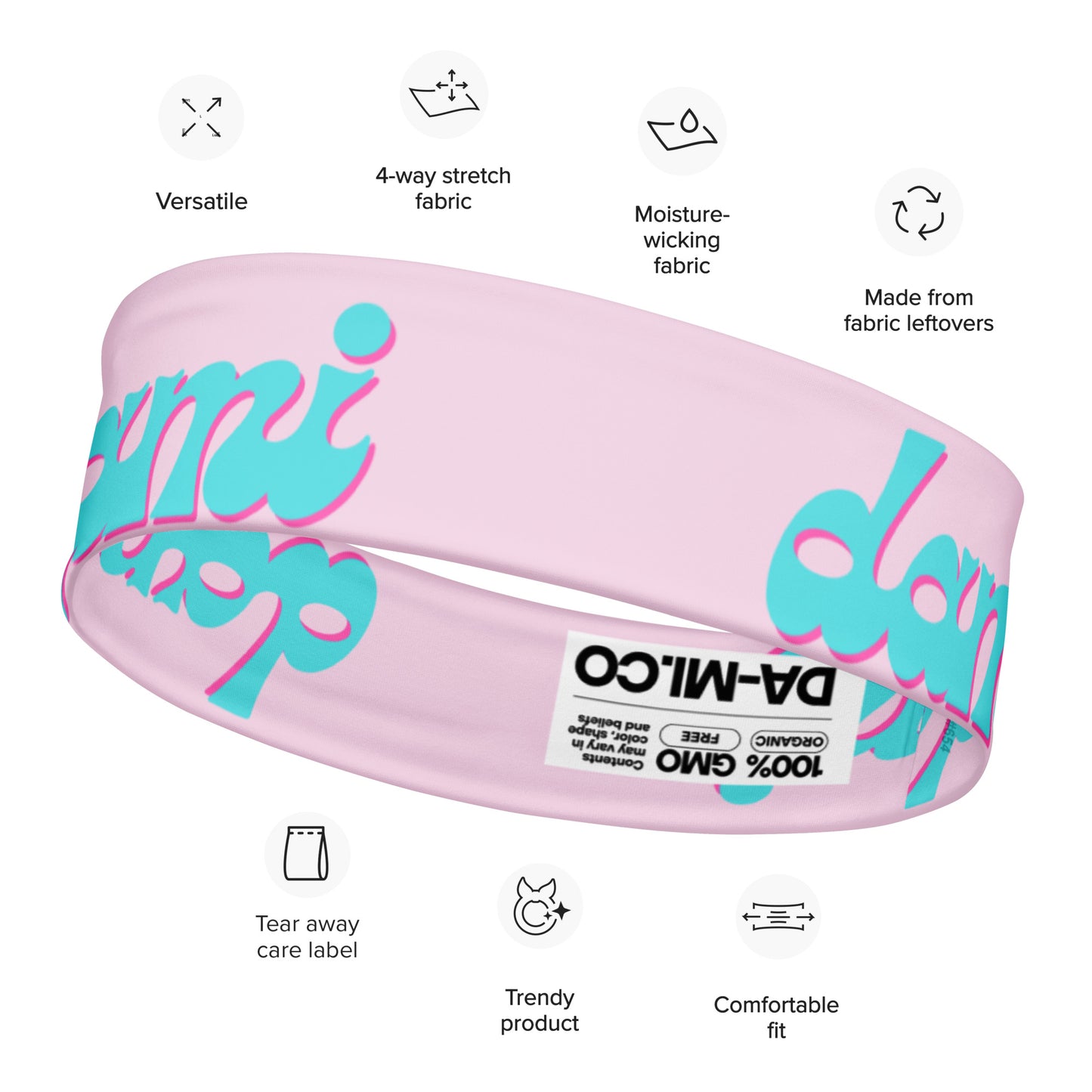 SweatShield™ Silver-Infused Performance Headband