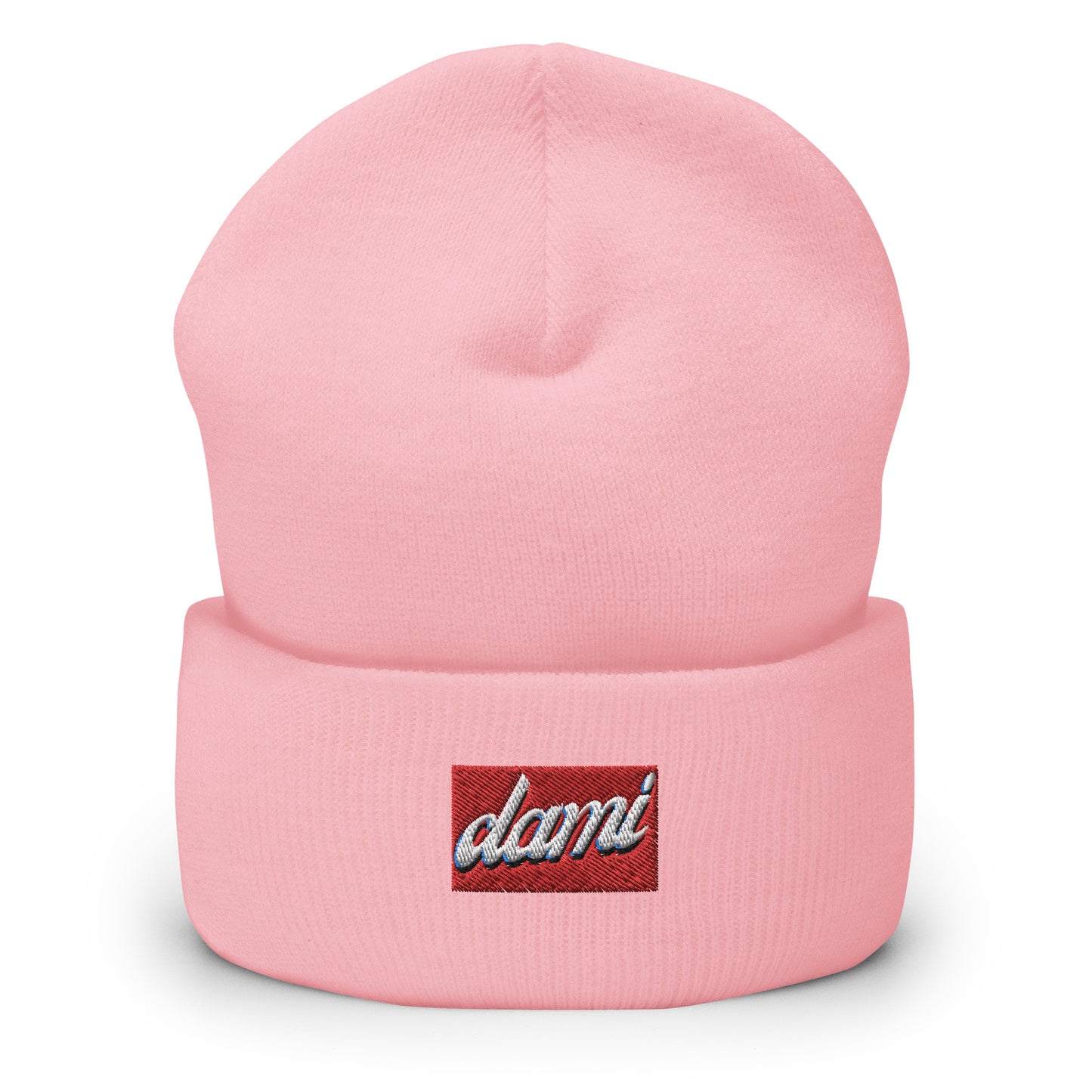 ClassicStitch™ Embroidered Cuffed Beanie